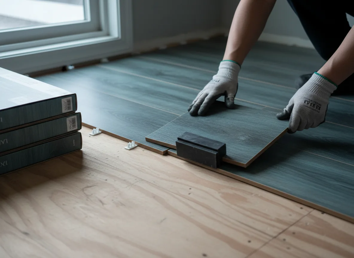Luxury Vinyl Plank Installation company in Grassy Butte, ND